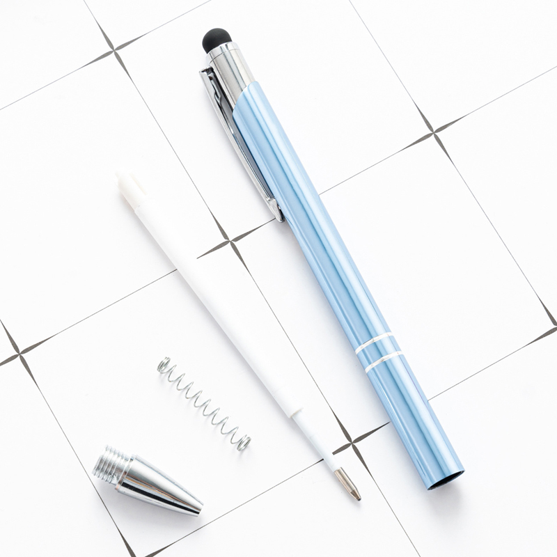 Stylus Metal Ballpoint Pen - Laser Engraved 4