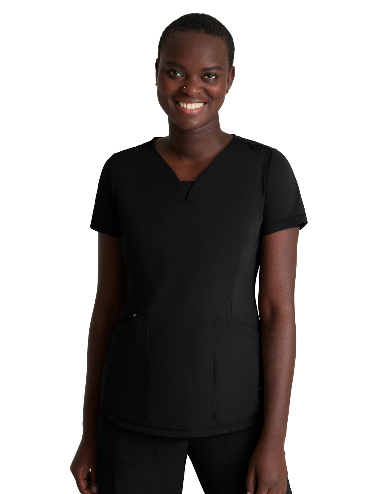 Skechers Slip-Ins - Women's Three-Pocket V-Neck Serene Scrub Top 29