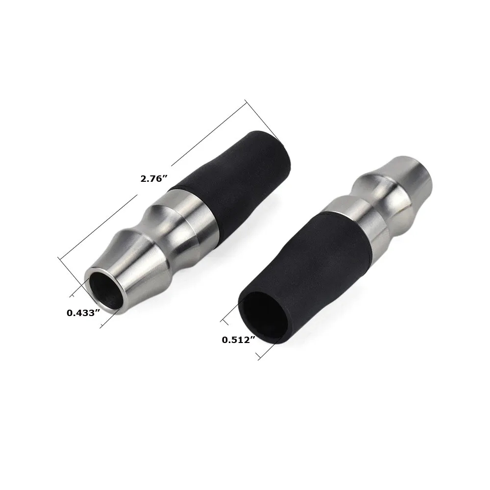 Aluminum Shisha Hookah Mouthpiece 8