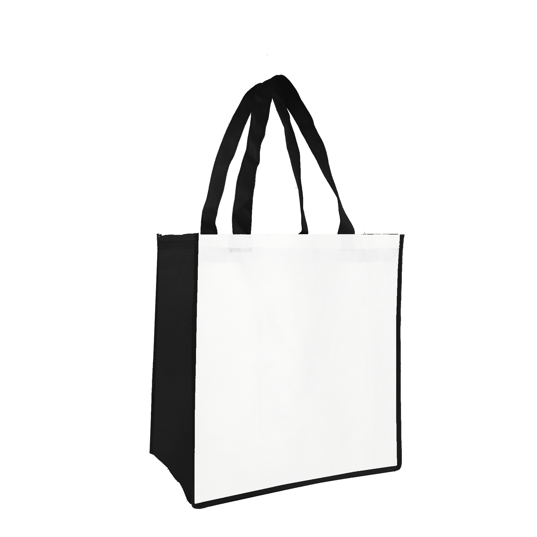 Laminated Non Woven Tote Bag(13" X 13" X 5" ) 2