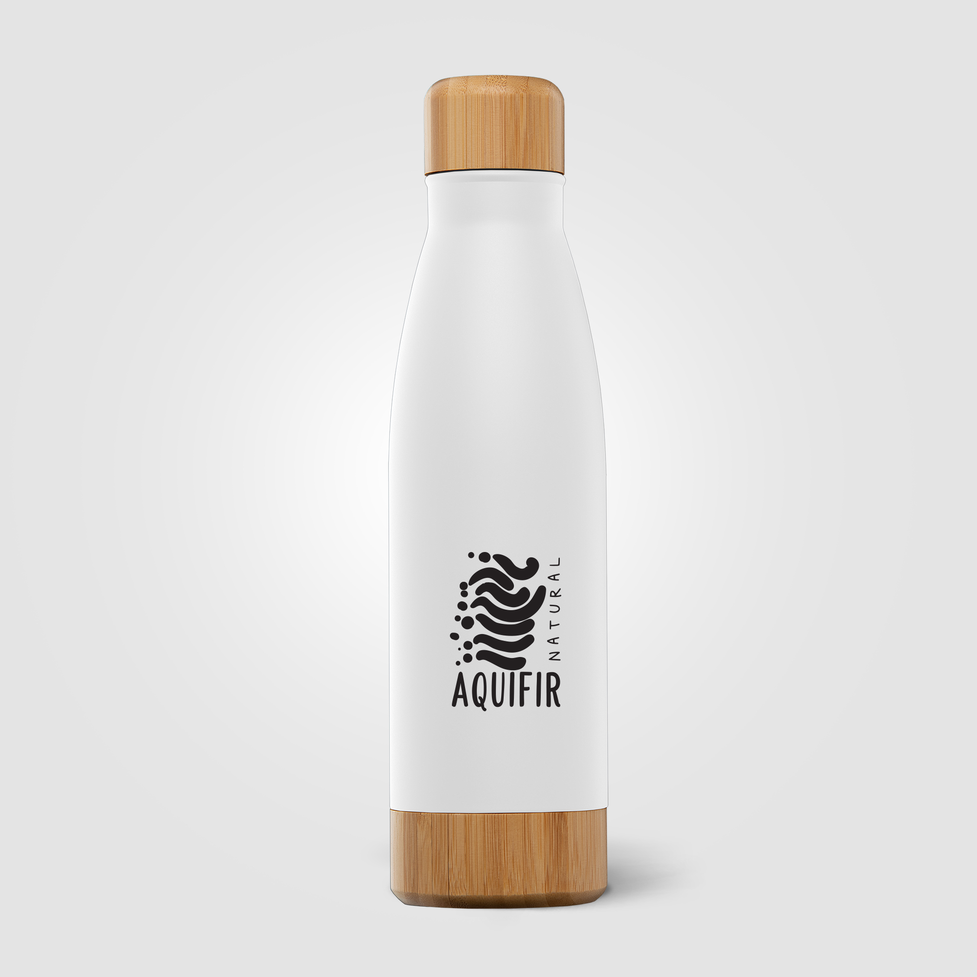 Ibiza Bamboo - 21 oz. Double-Wall Stainless Bottle 5
