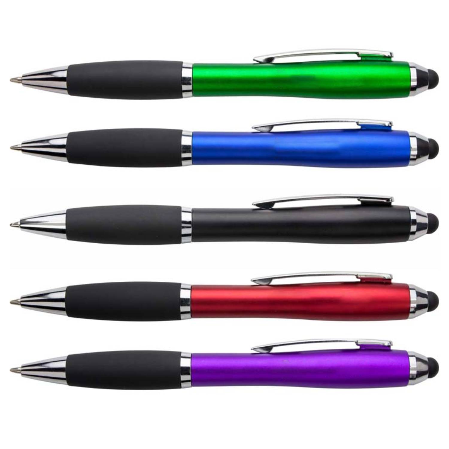 Rubberized Grip Stylus Pen 5