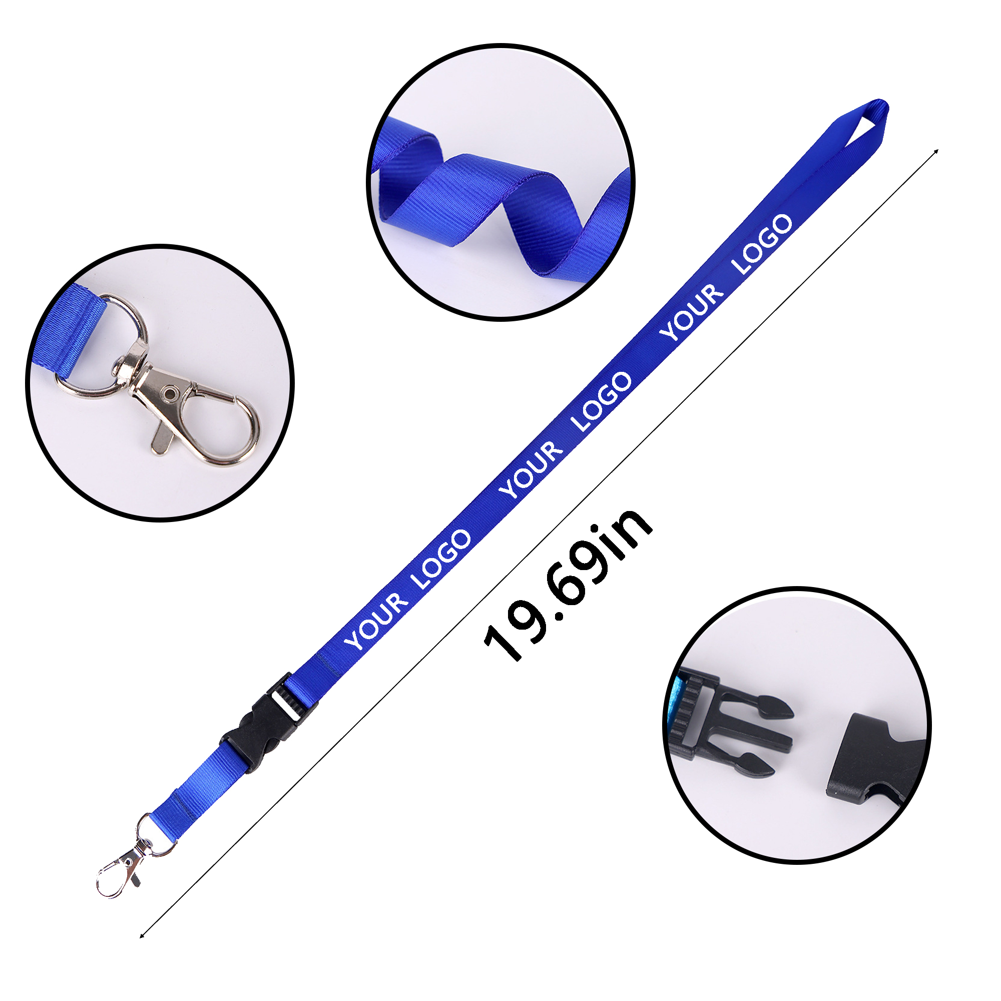 MOQ 10 PCS Detachable Lanyard 2