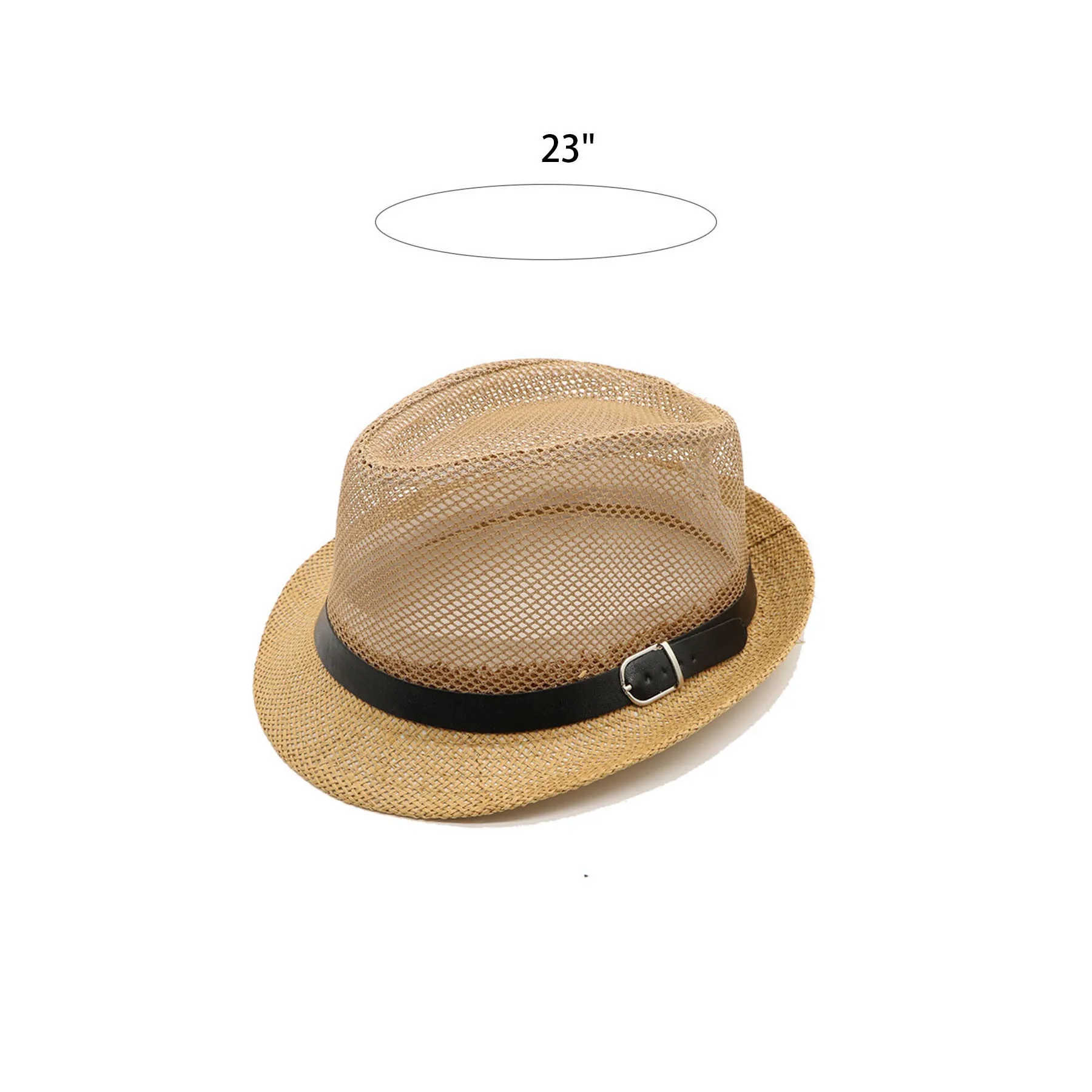 Short Brim Mesh Crown Beach Sun Cap 4