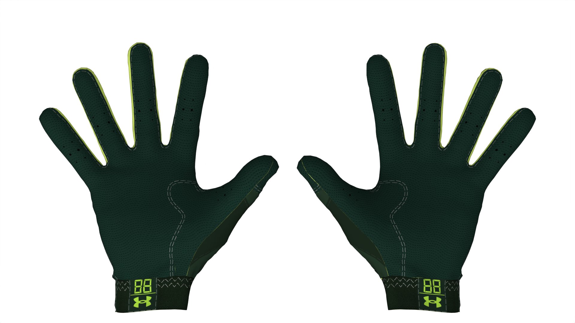 UA Clean Up Men's Batting Gloves 11