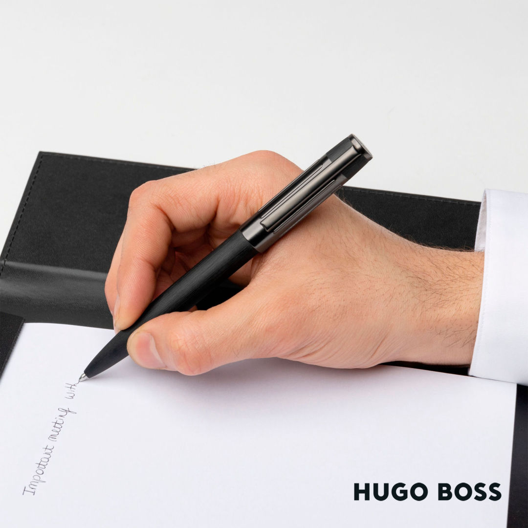 Hugo Boss® Gear Rib Ballpoint Pen 5