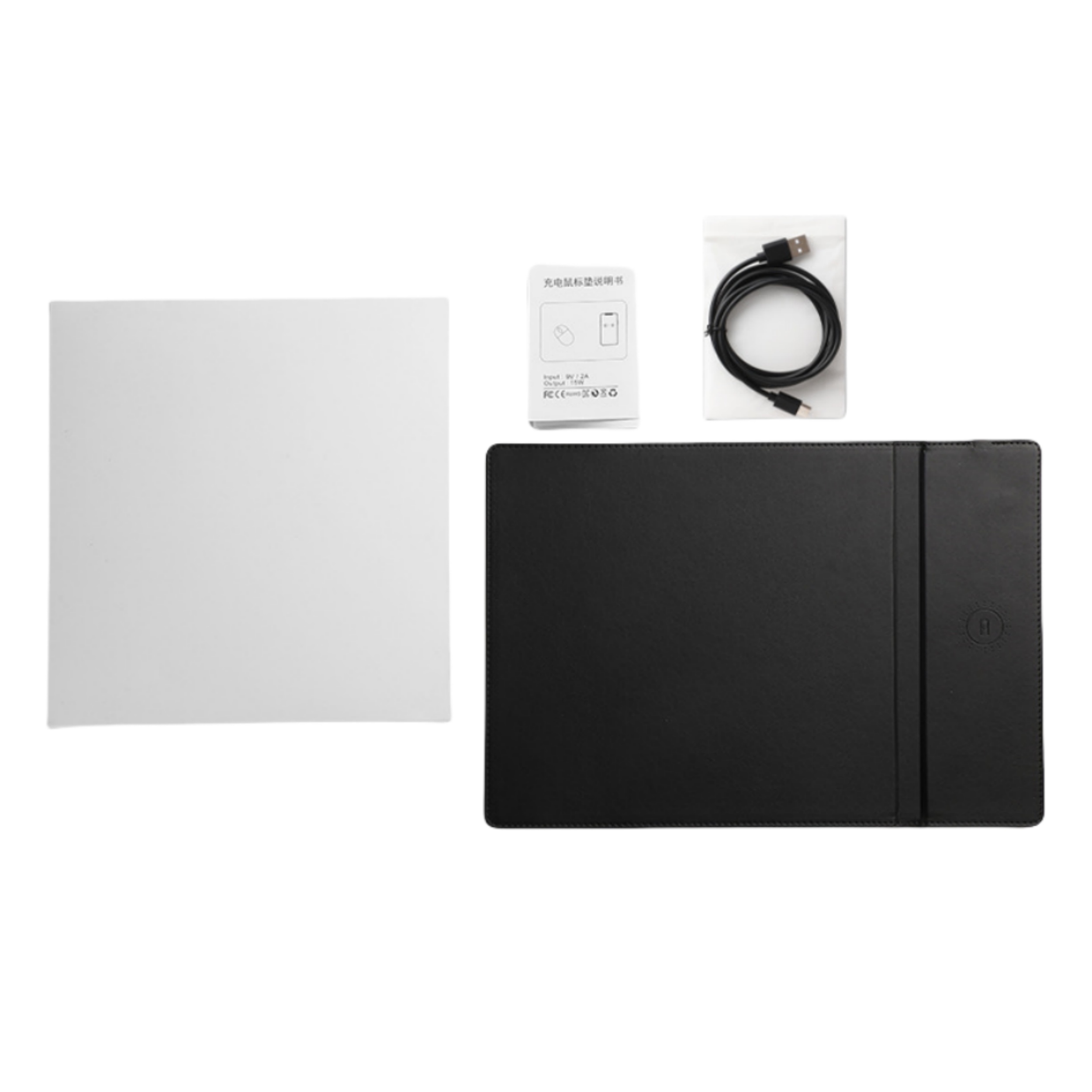 15W Wireless Charging Mouse Pad with Foldable Stand 9