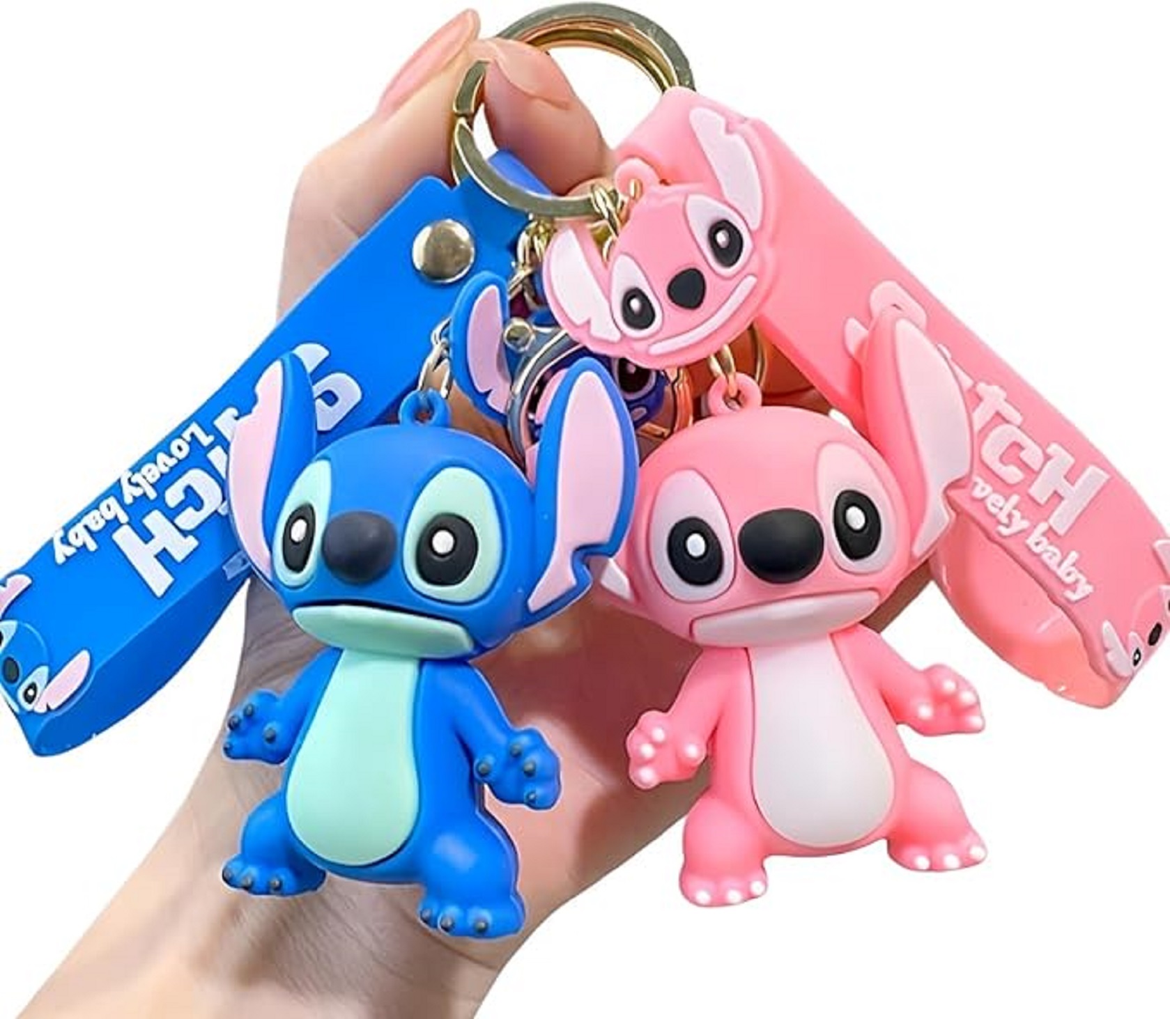 Stitch PVC Keychain 3