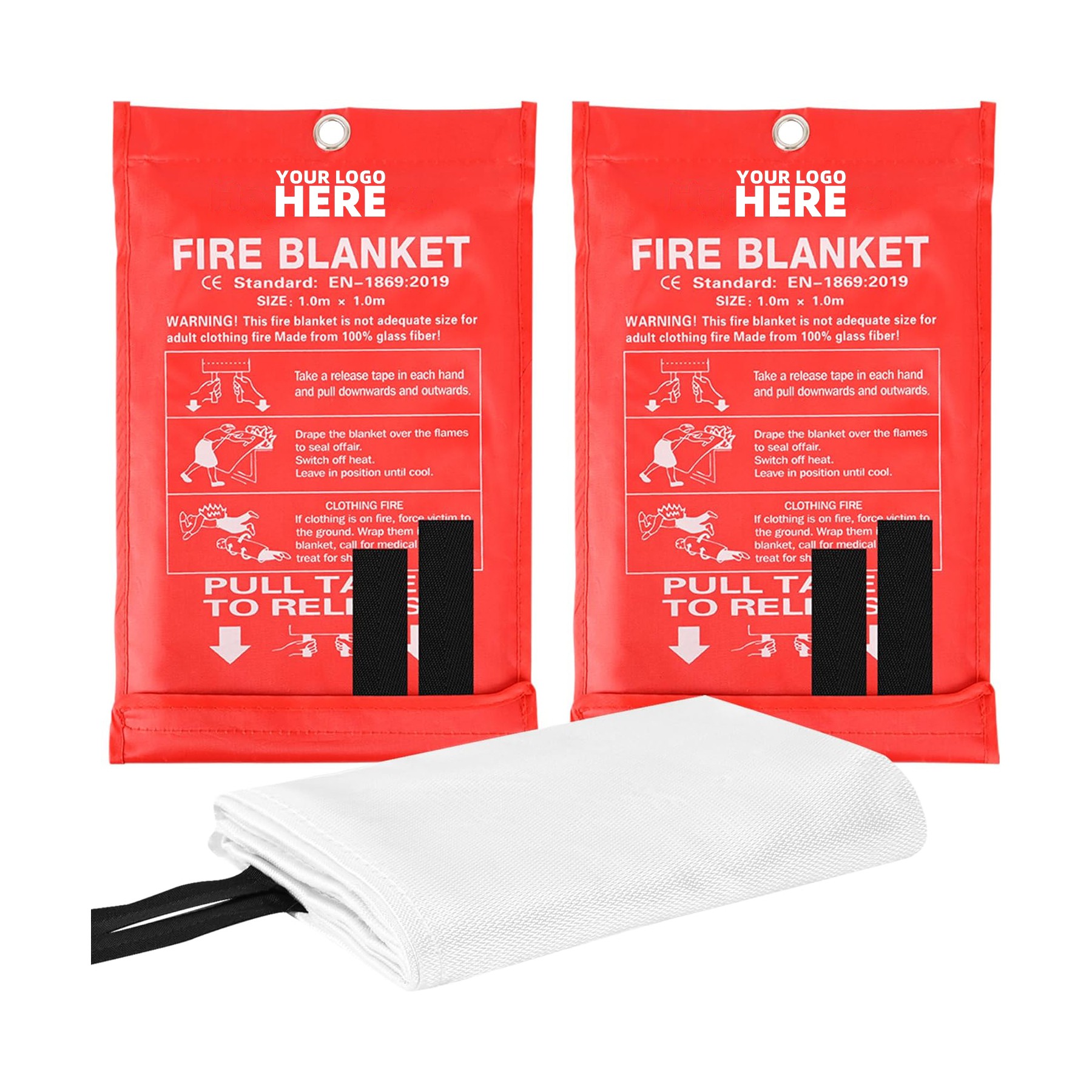 3.3ft Emergency Fire Blanket 2