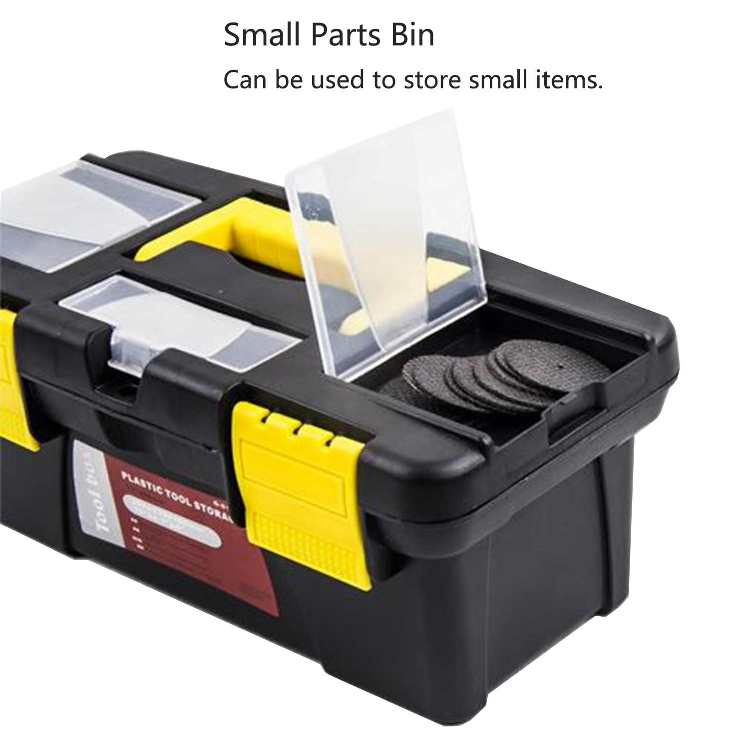 10" PP Rectangular Box Bins Household Plastic Tool Storage 5