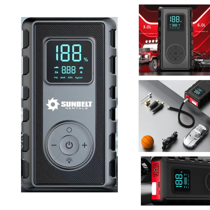 Multi-functional Jump Starter & Air Pump (Peak 1000A) 3