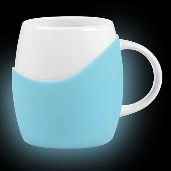 14 oz Rotunda with Glow Band Mug 3