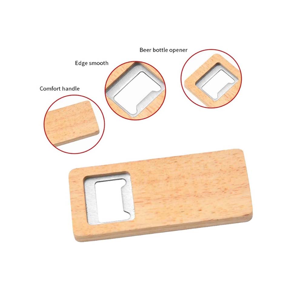 Wooden Beer Bottle Opener 3