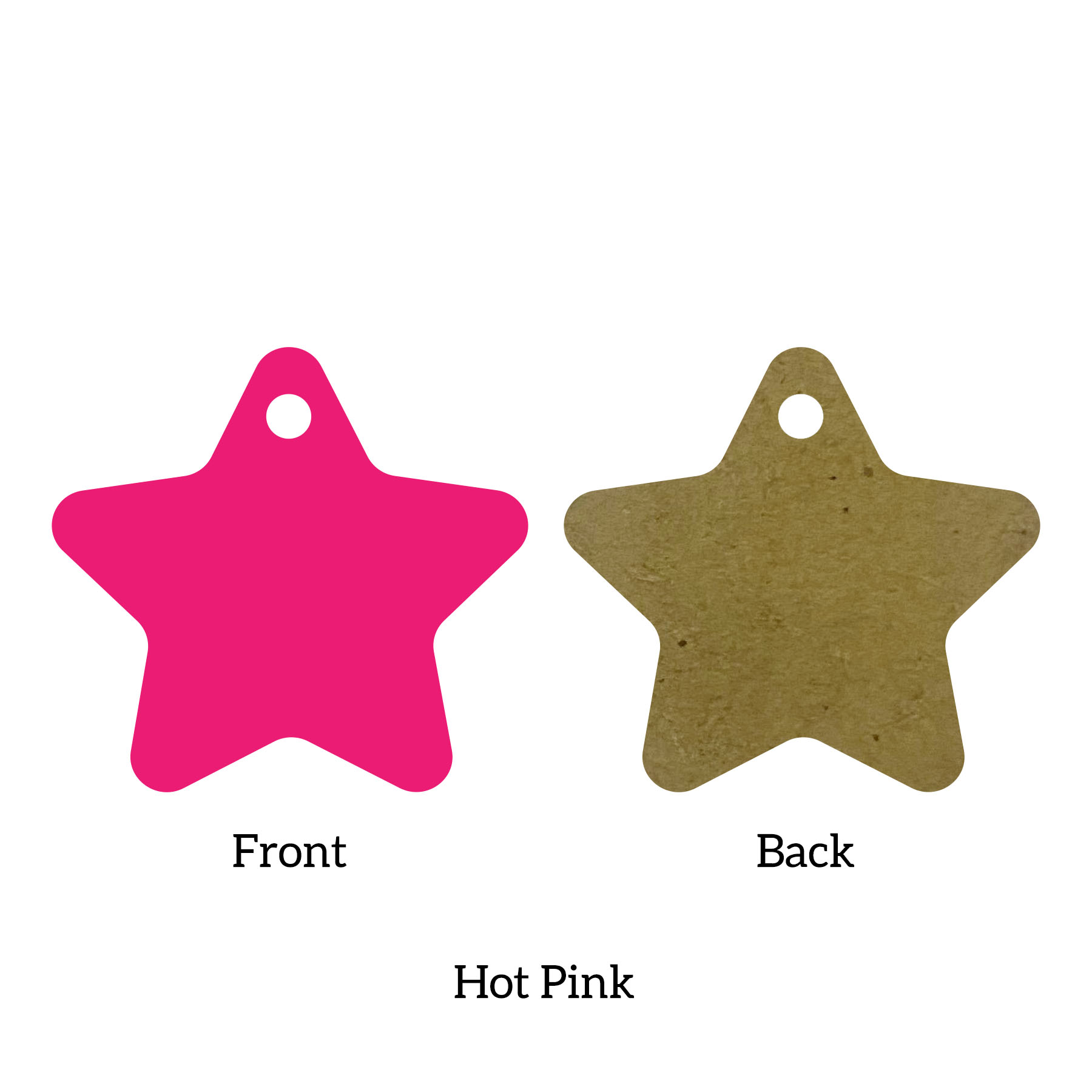 Free Shipping Solid Color Christmas Ornament - Star 14