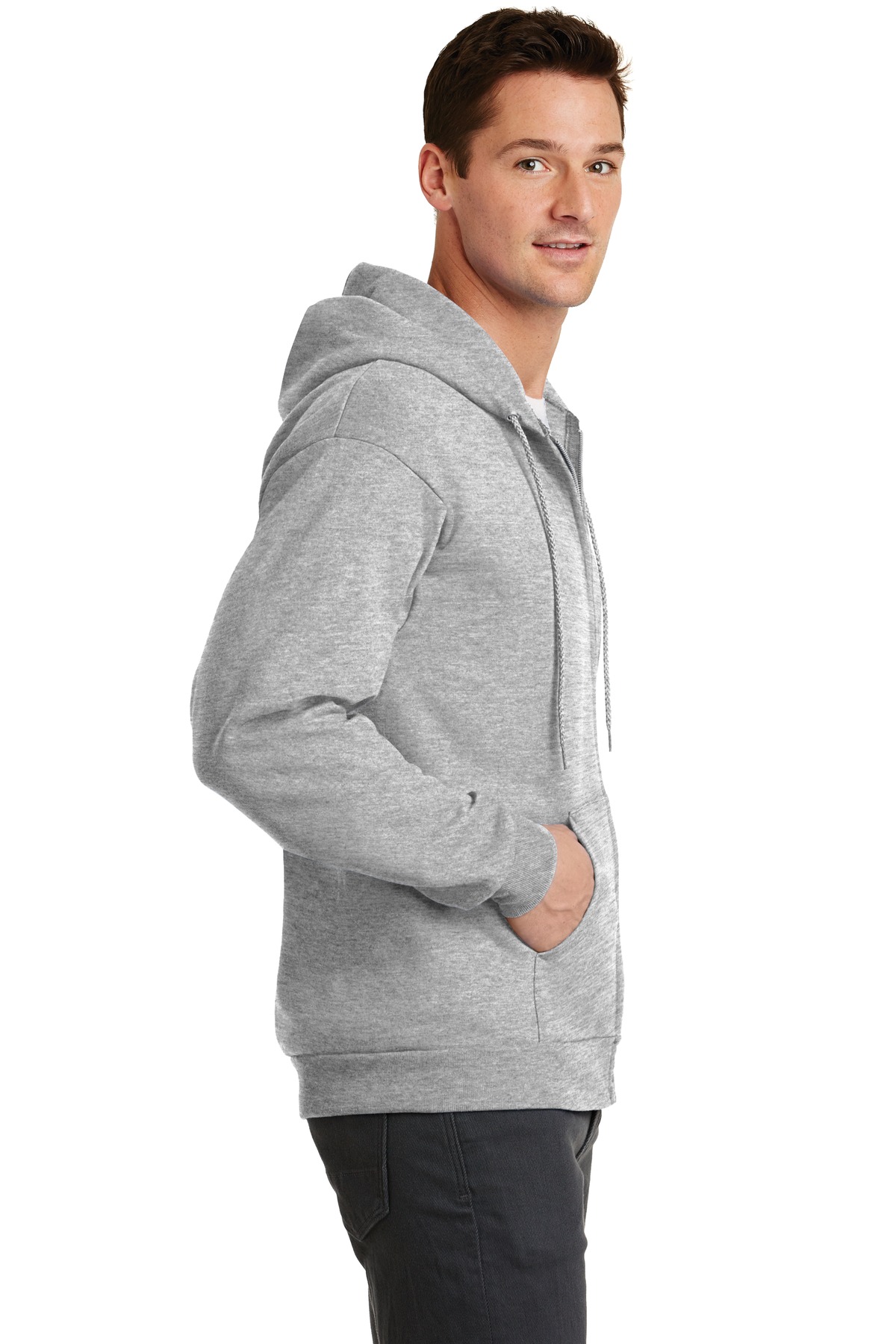 Core Fleece Full-Zip Hooded Sweatshirt