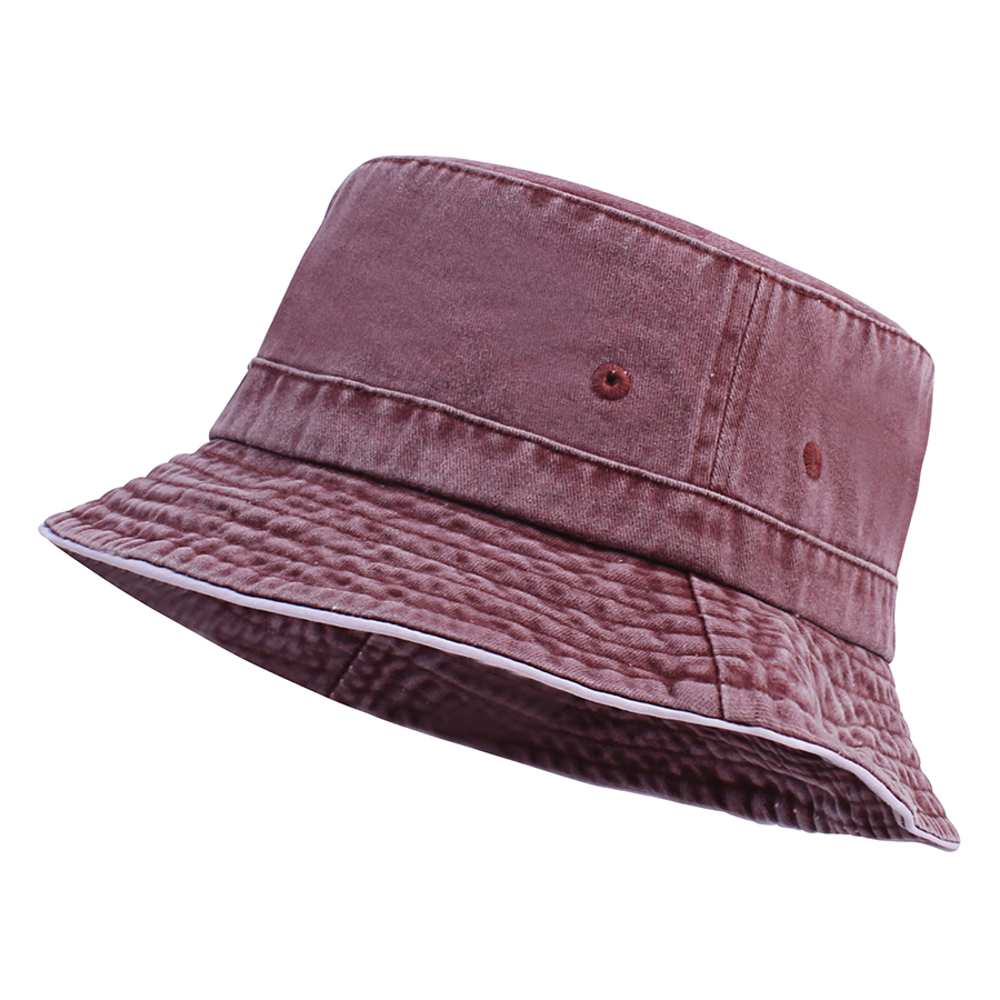 Stock Washed Cotton Bucket Hat 4