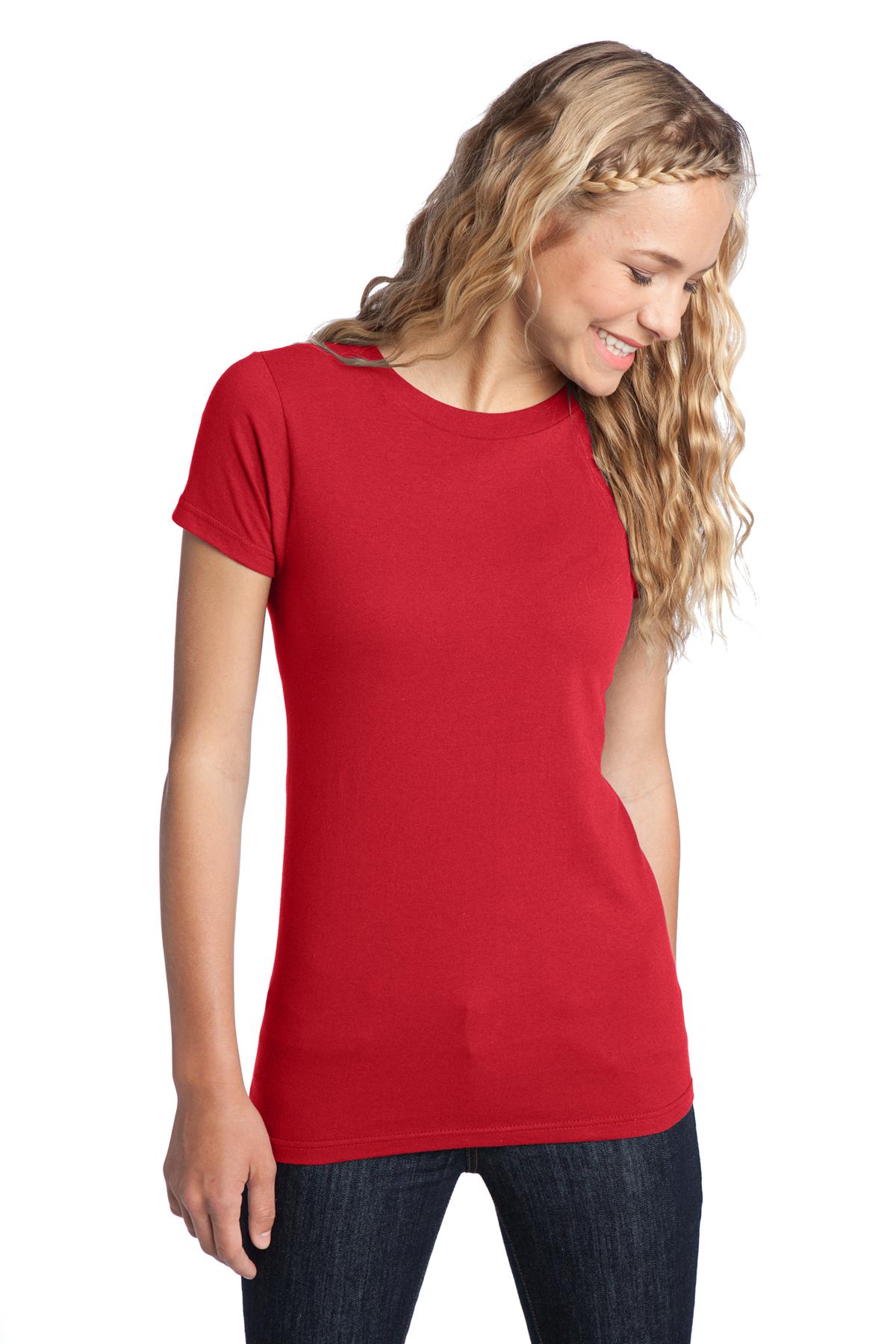 District Women's Fitted The Concert Tee DT5001 94