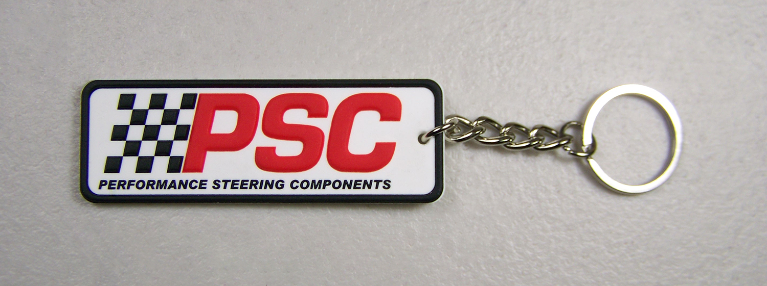 Custom 2D PVC Key Tag - USA Made 3