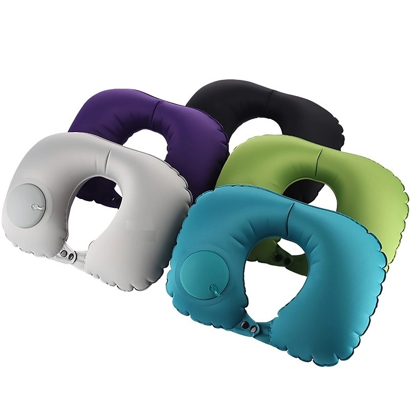 U-Shaped Inflatable Travel Neck Pillow 2