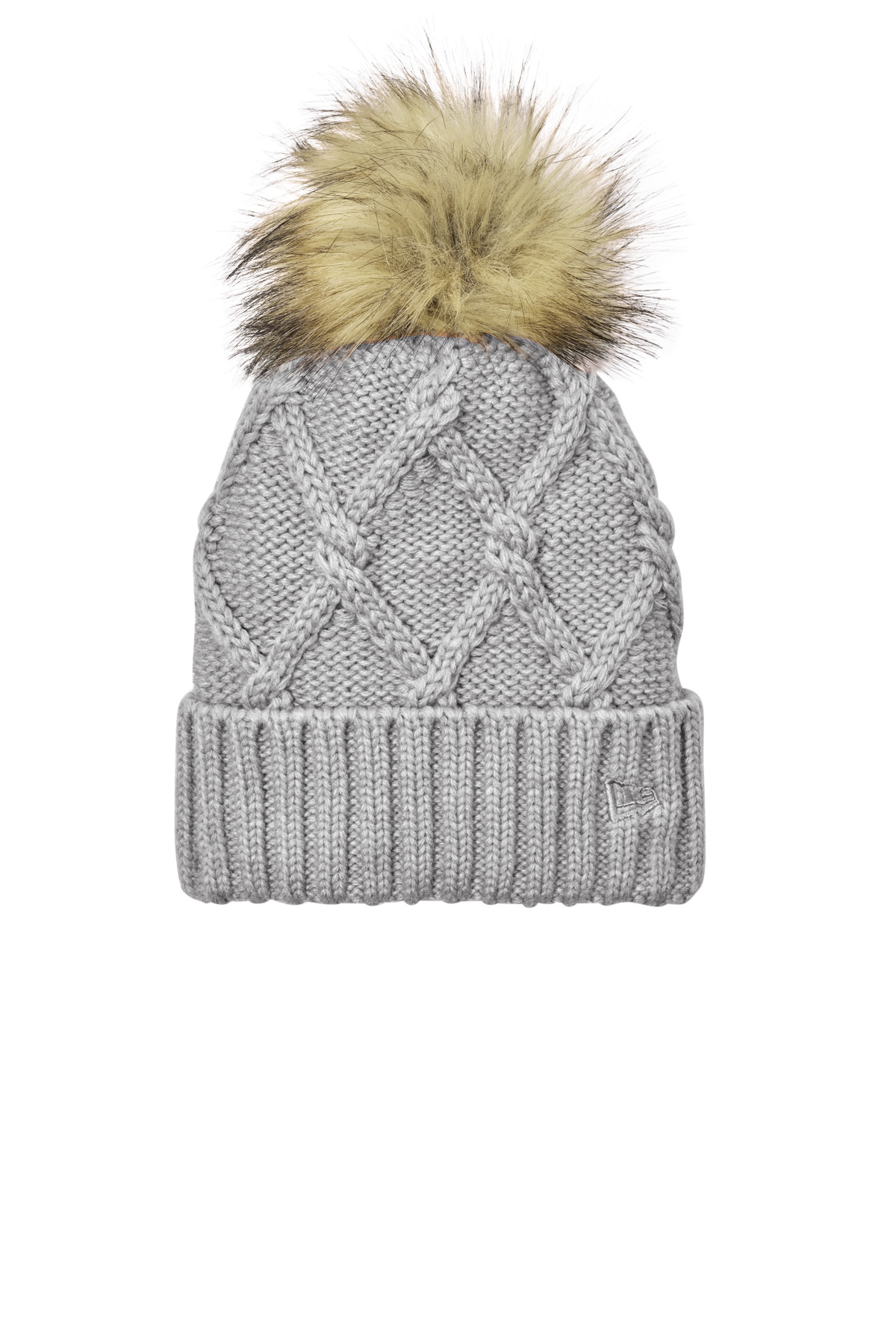 New Era Faux Fur Pom Beanie NE911 6