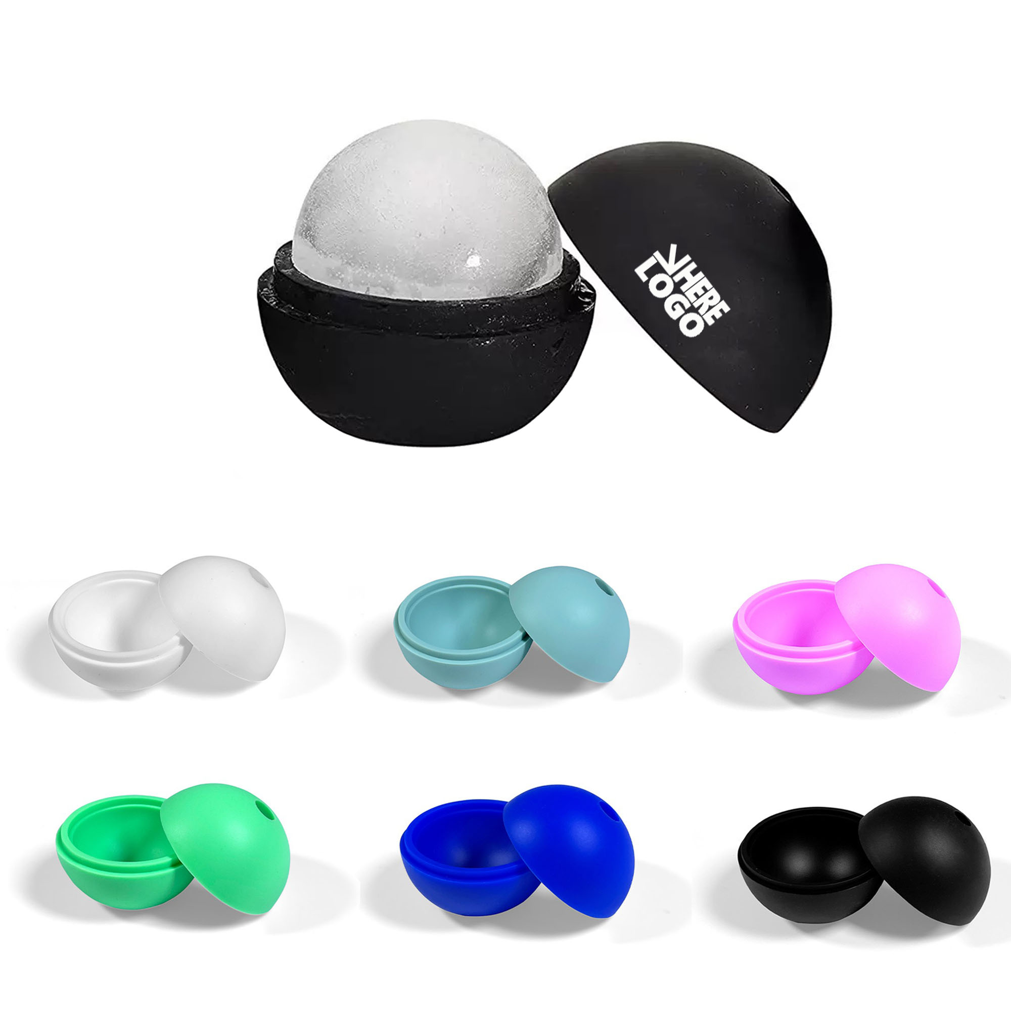 Reusable Silicone Ice Sphere Mold 2