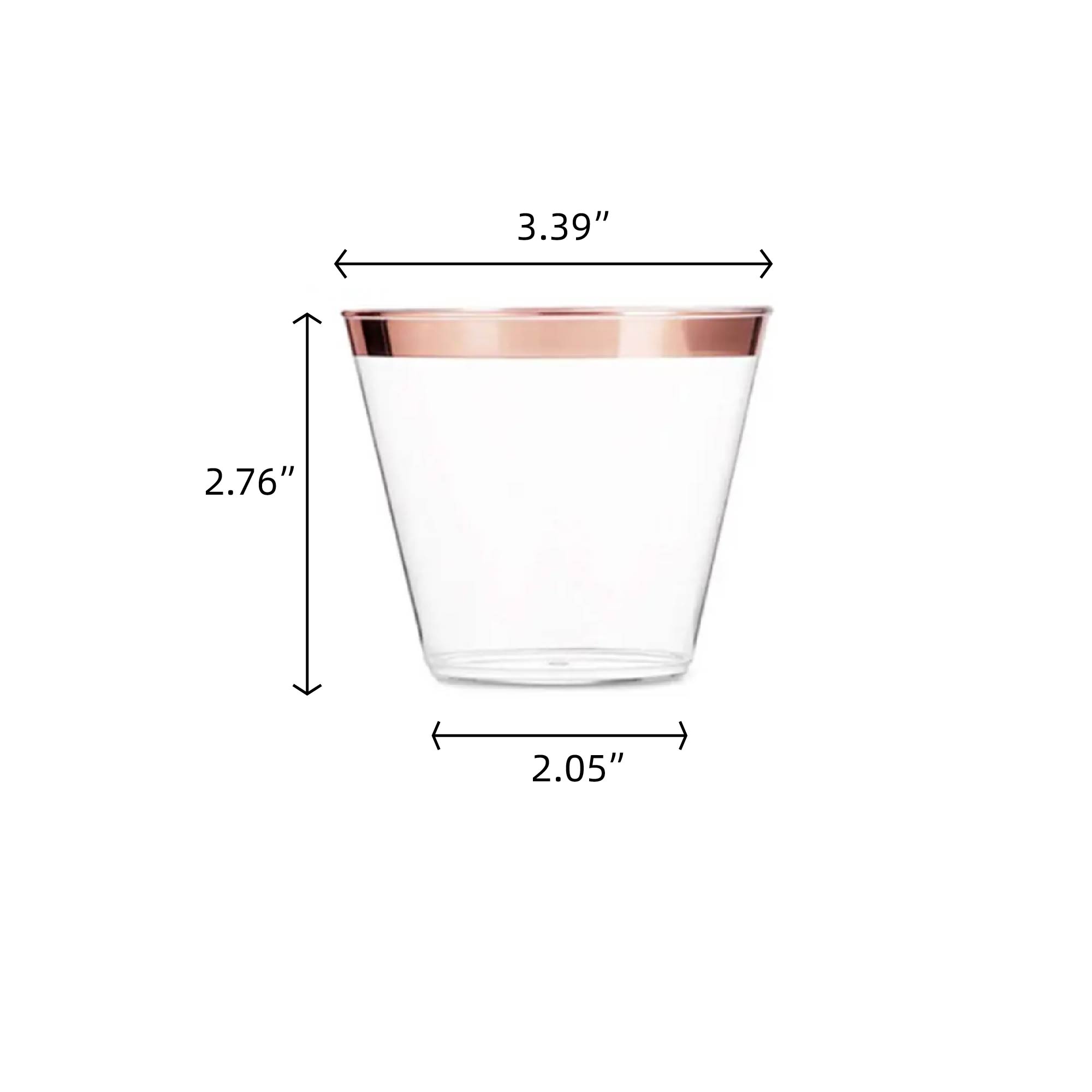 MOQ 20 pcs Disposable Party Drinkware 3