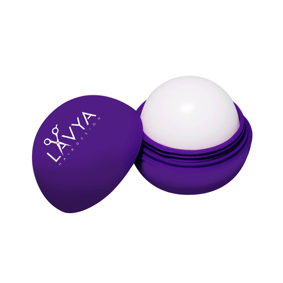 Round Matte Vanilla Scent Lip Balm 25