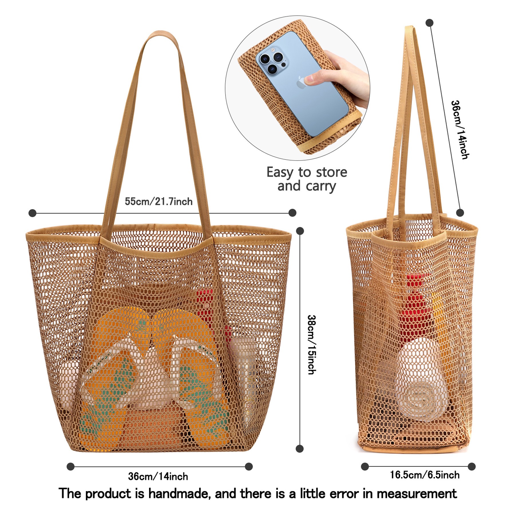 Large Mesh Beach Bag 6