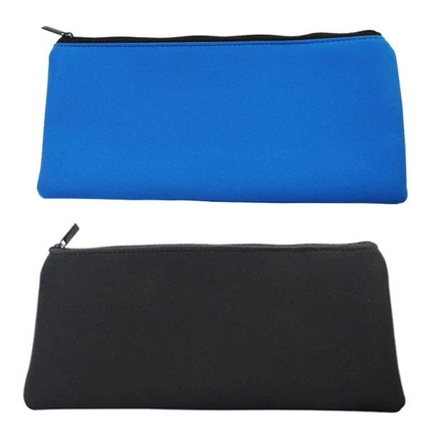 Neoprene Zippered Pencil Pouch 6