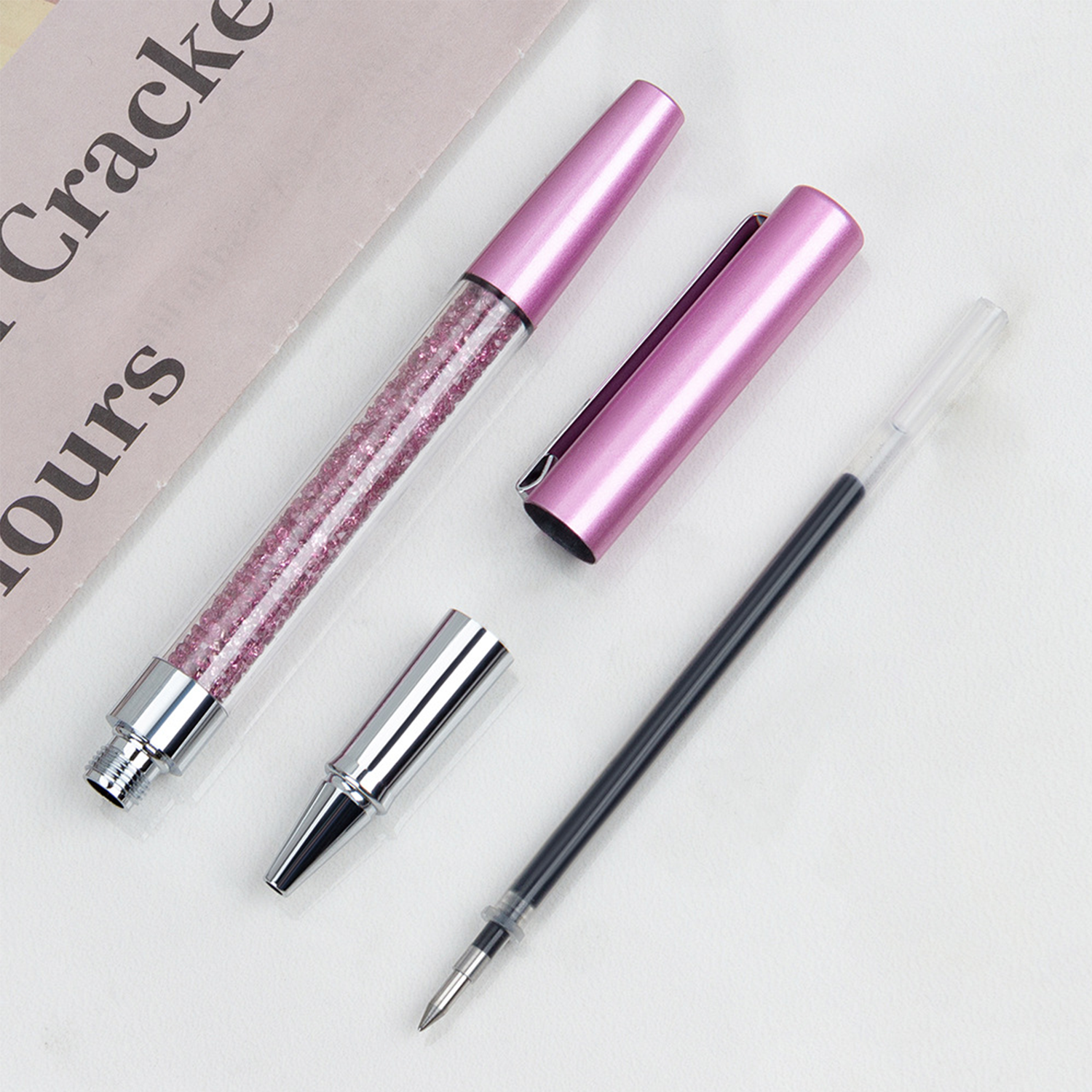 Metal Ballpoint Pen with Clip 4