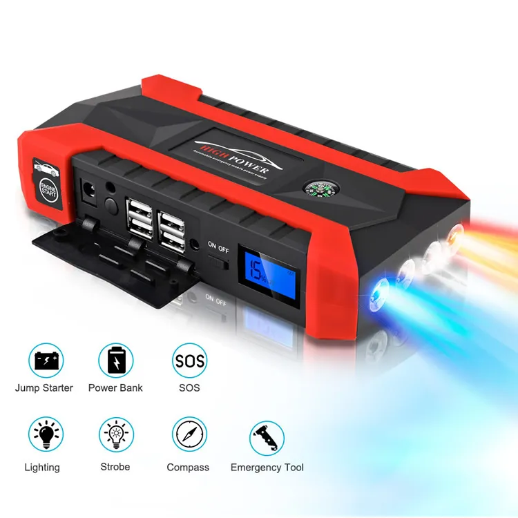 Hot Selling 12000mAh Portable Emergency Car Jump Starter 1