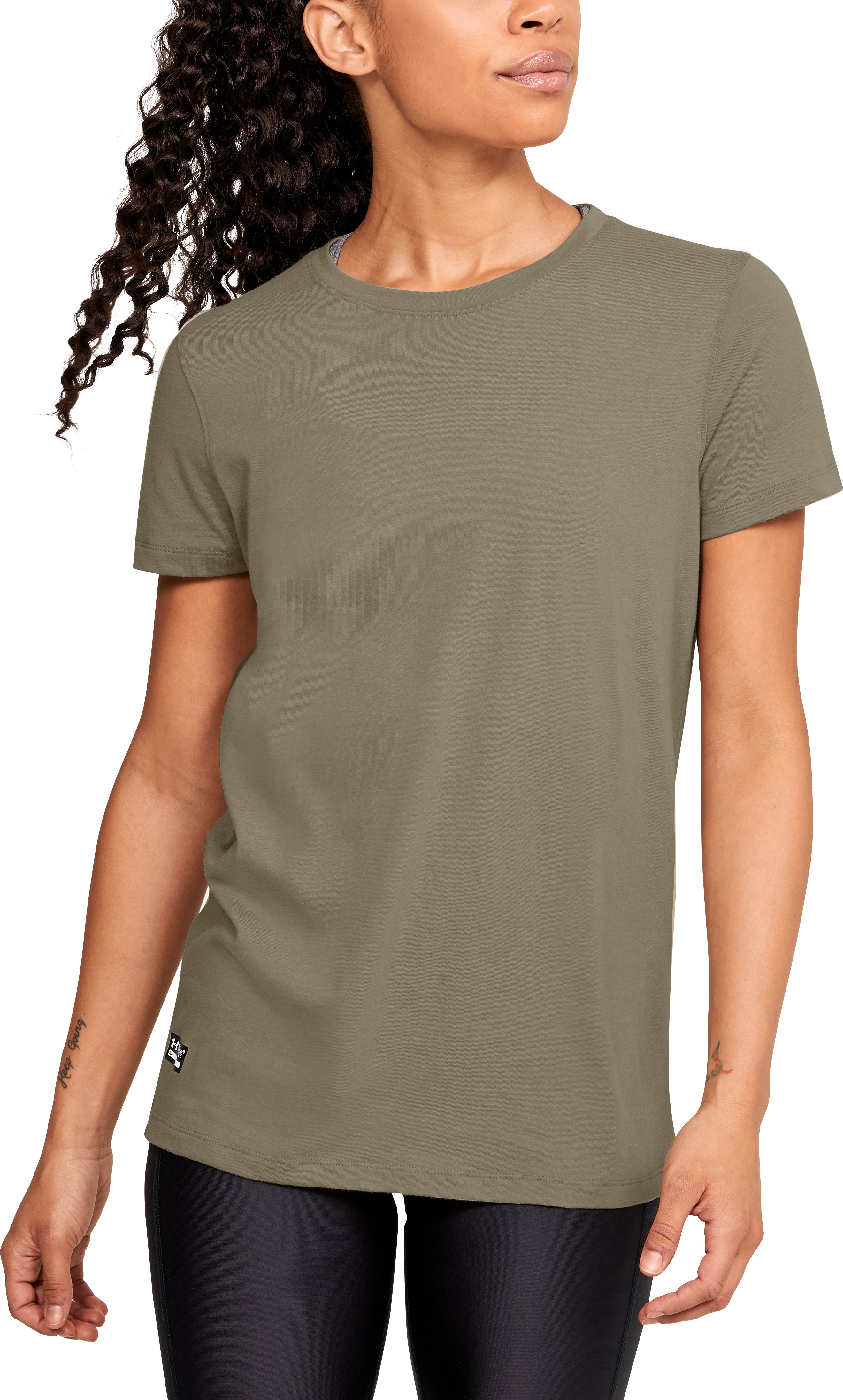 Women's UA Tactical Cotton T-Shirt  4