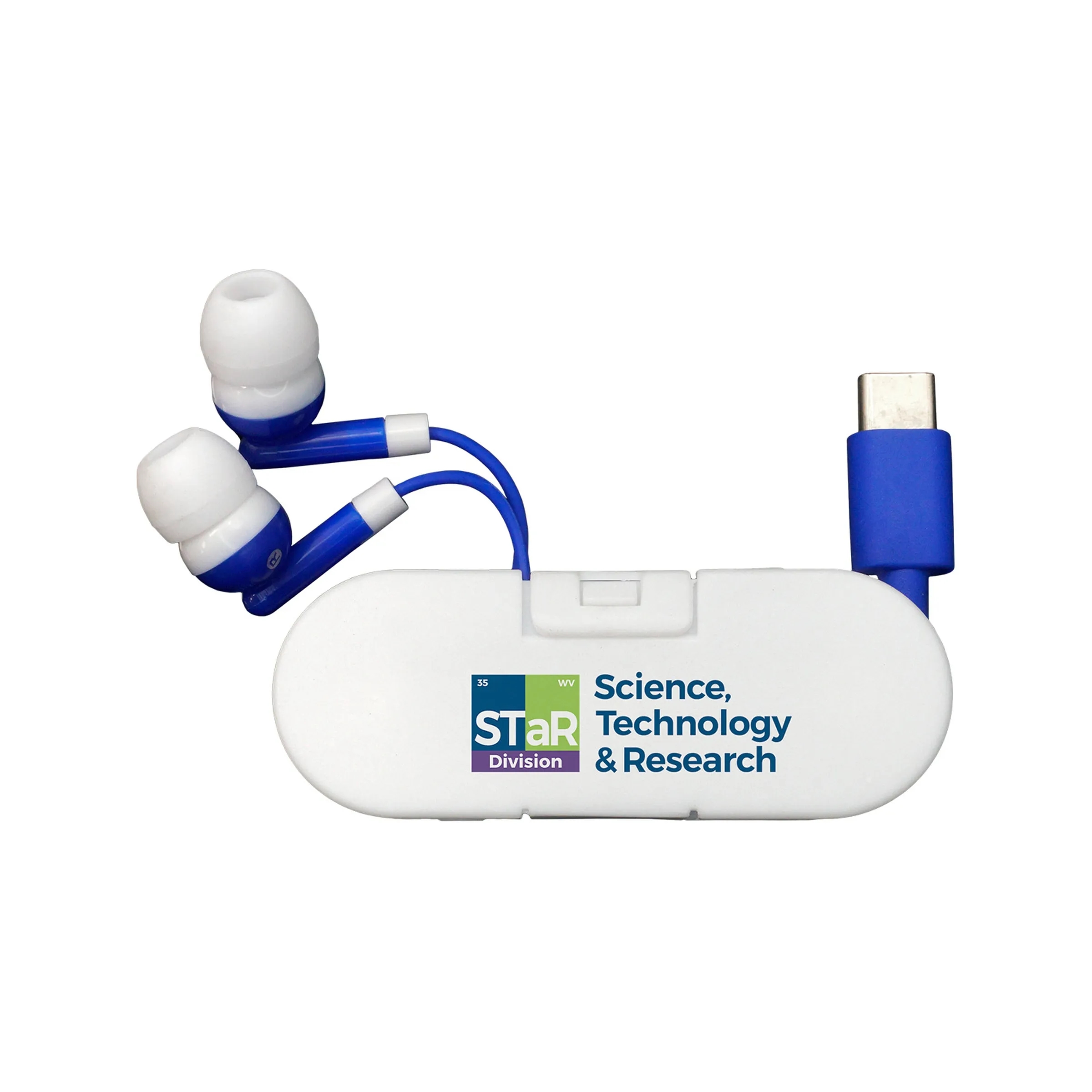 Type C Ear Bud Wrap Phone Stand 4