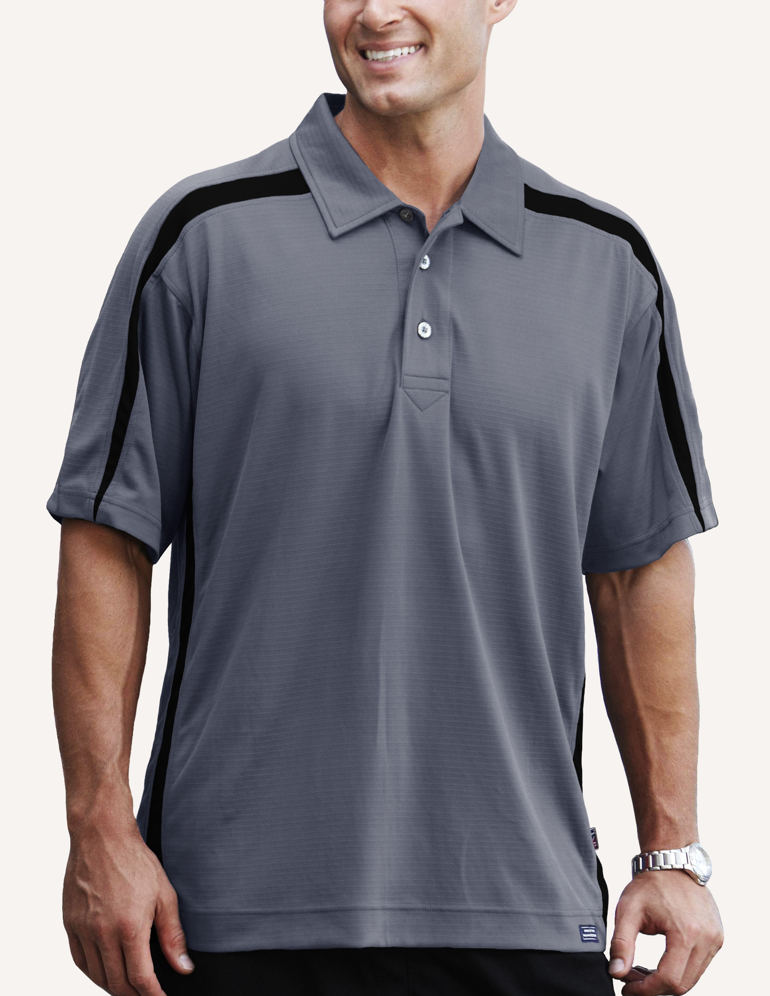 Men's Titan Otttoman - Color Block Polo Shirt 12
