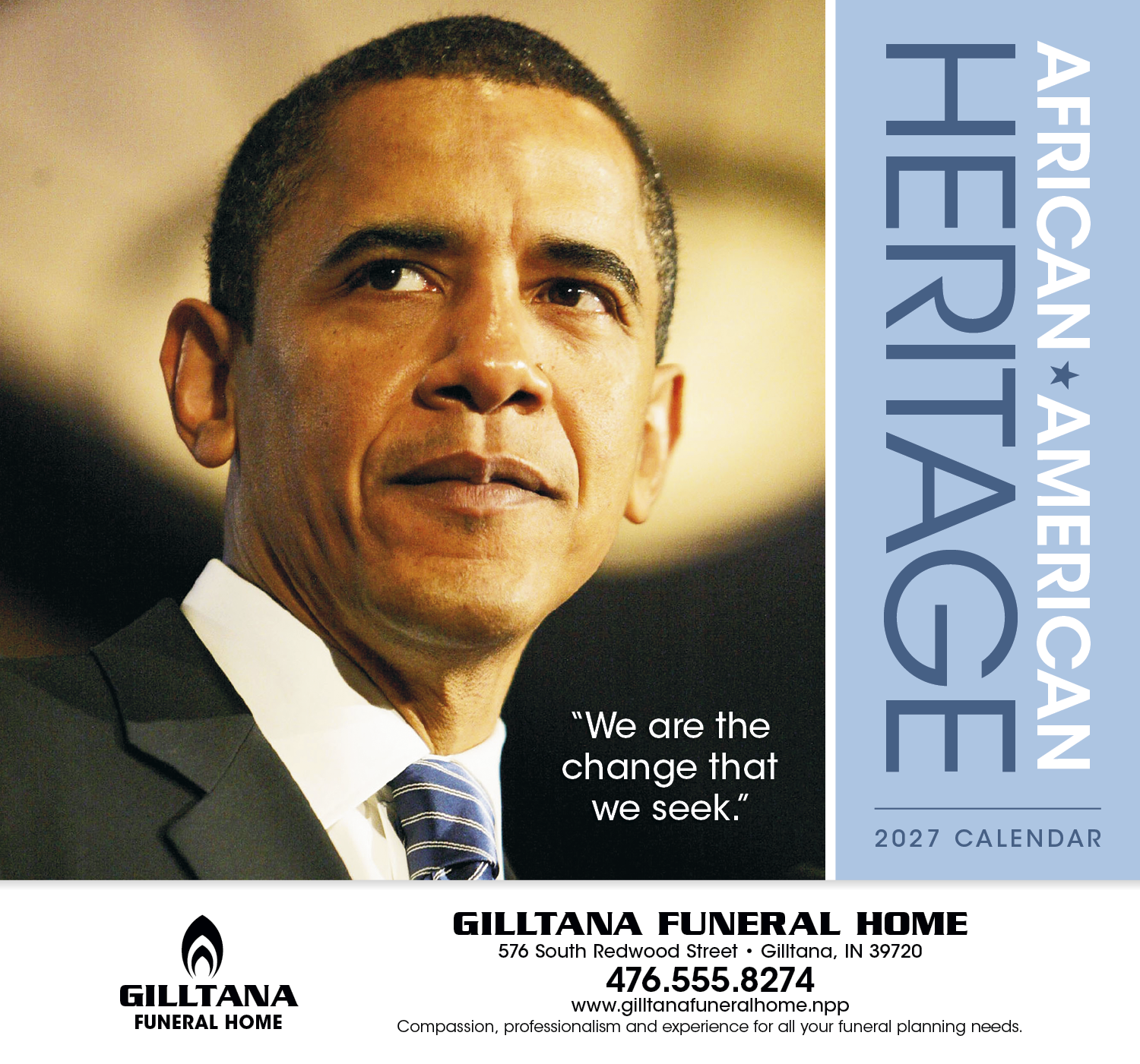 Triumph® Calendars African-American Heritage Barack Obama Calendar 21