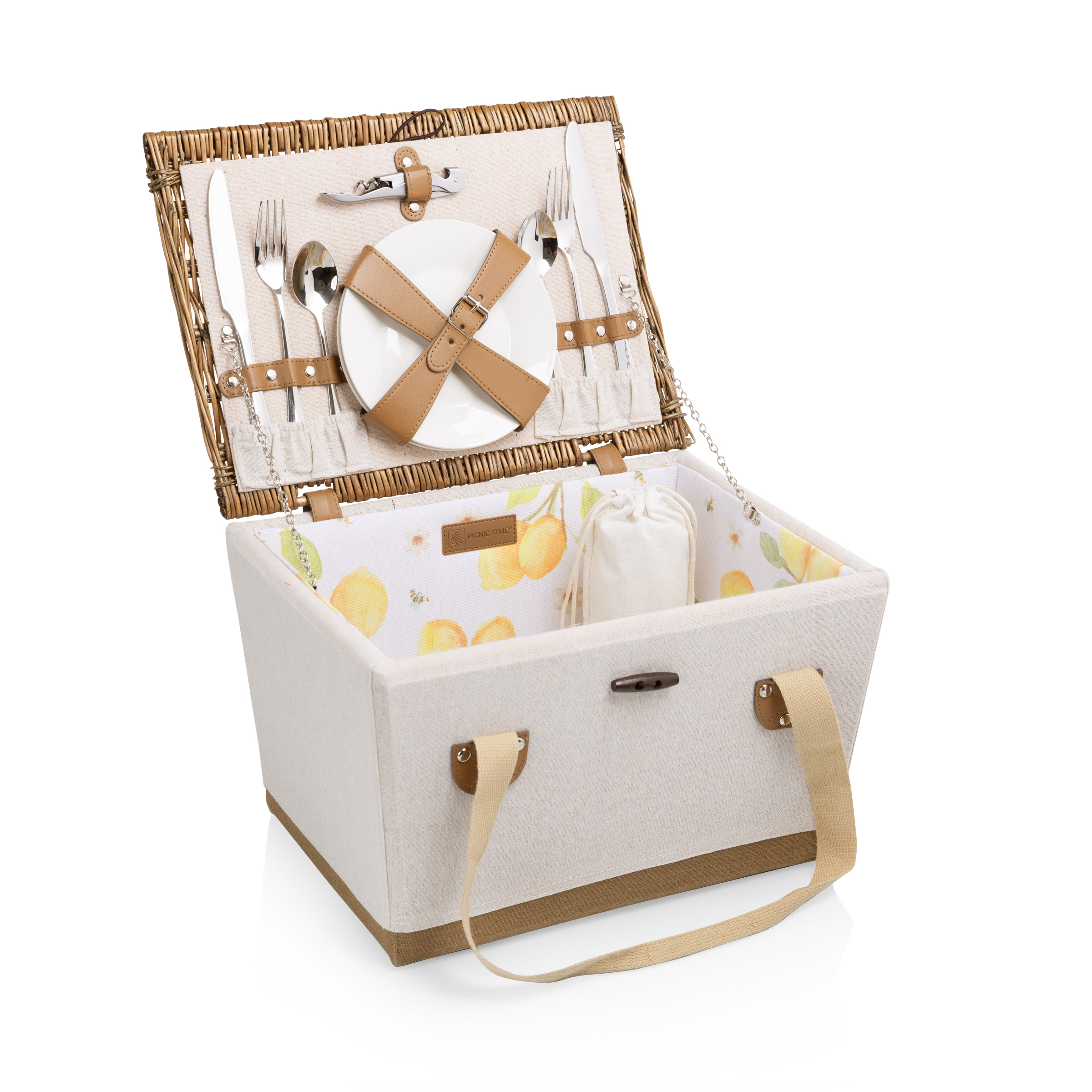 Lemongrove Picnic Basket for 2 3