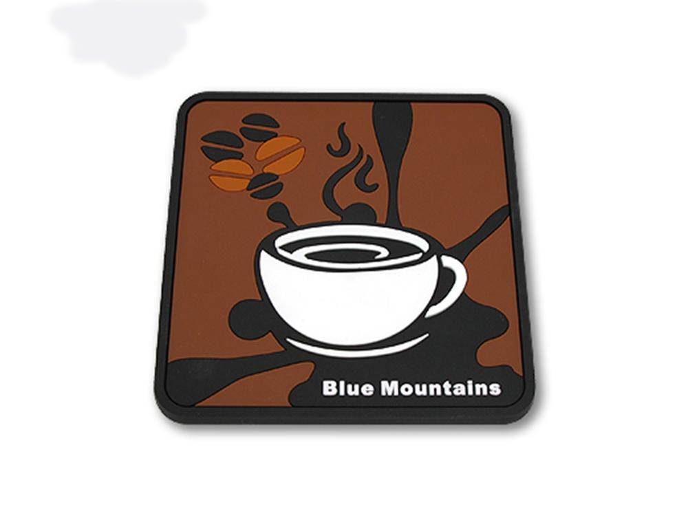 Soft PVC Rubber Coasters 6
