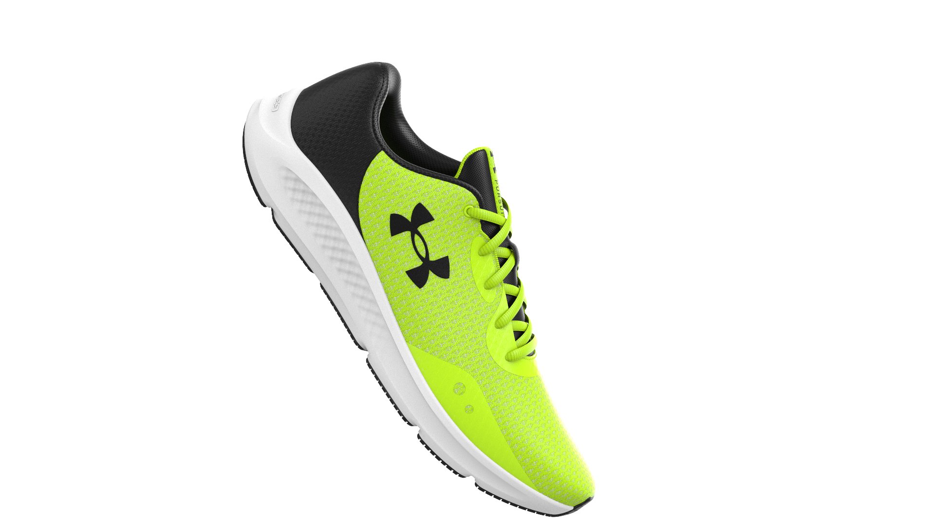 UA Charged Pursuit 3 Wide (4E) Men's Running Shoes 10
