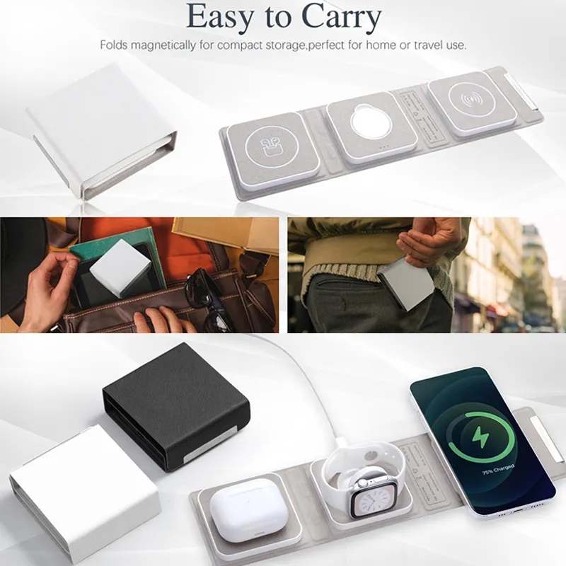 Powerful 15W Wireless Charger with Wall Plug & Gift Box 3