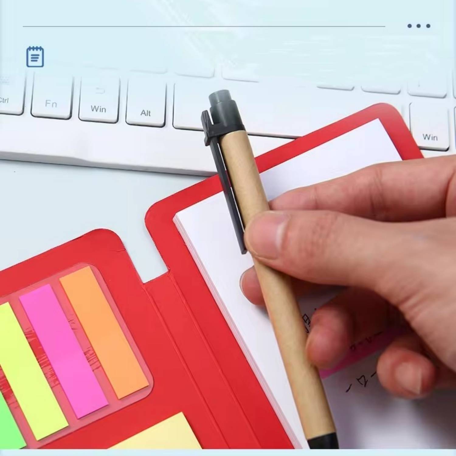 Pen Note & Flag Set 6