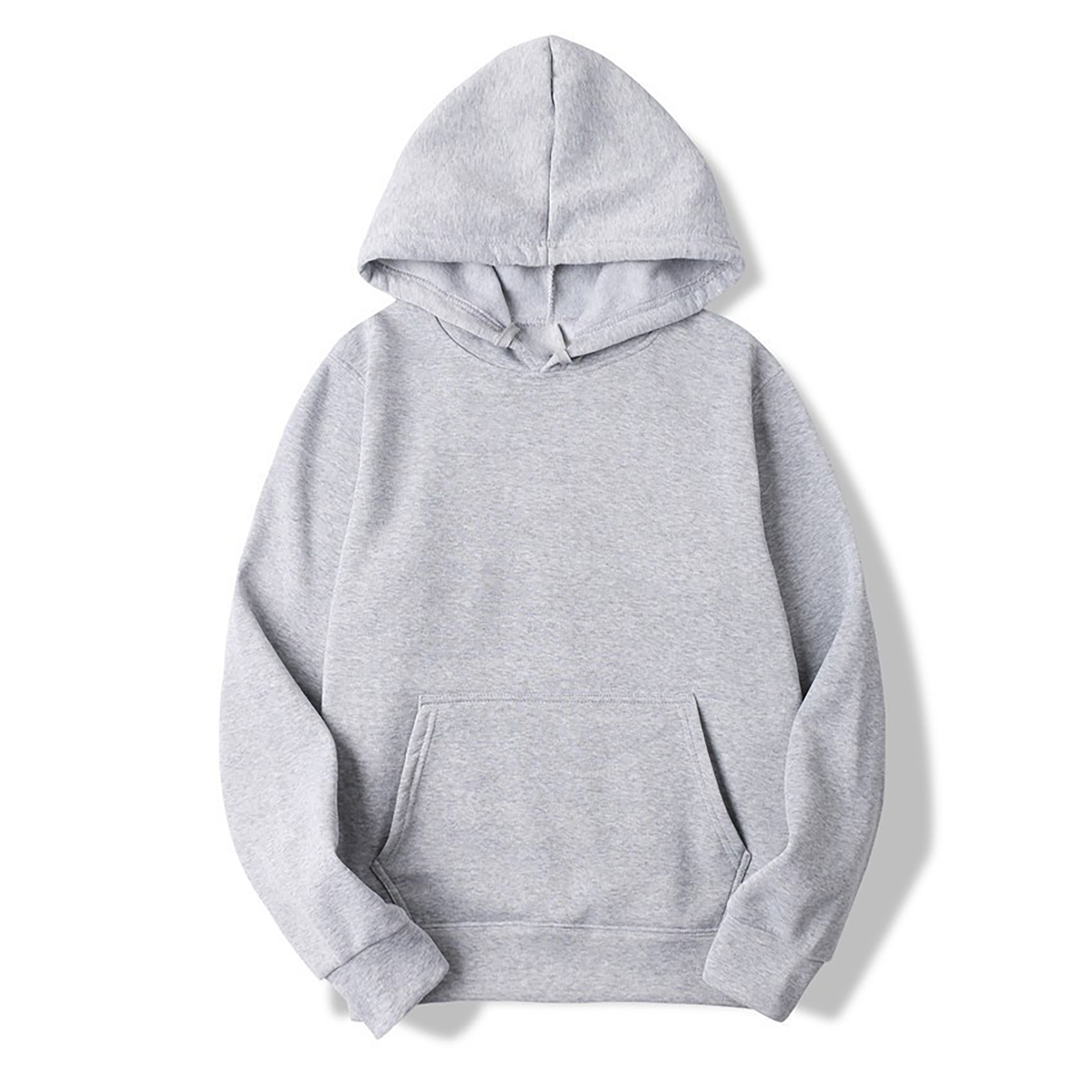 Long sleeved fleece pullover, custom hoodie or sweatshirt with logo imprint 2