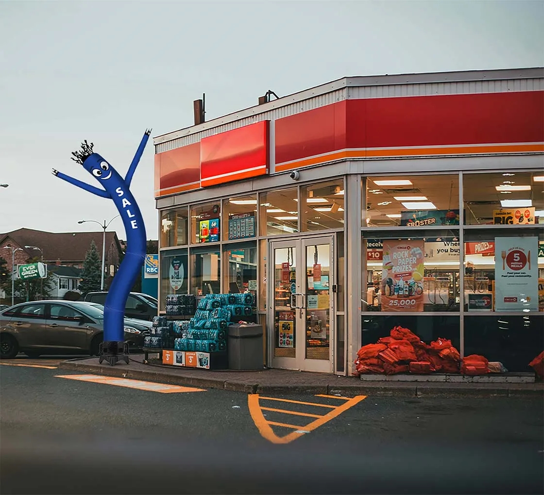 Sale Inflatable Tube Man with Blower 2