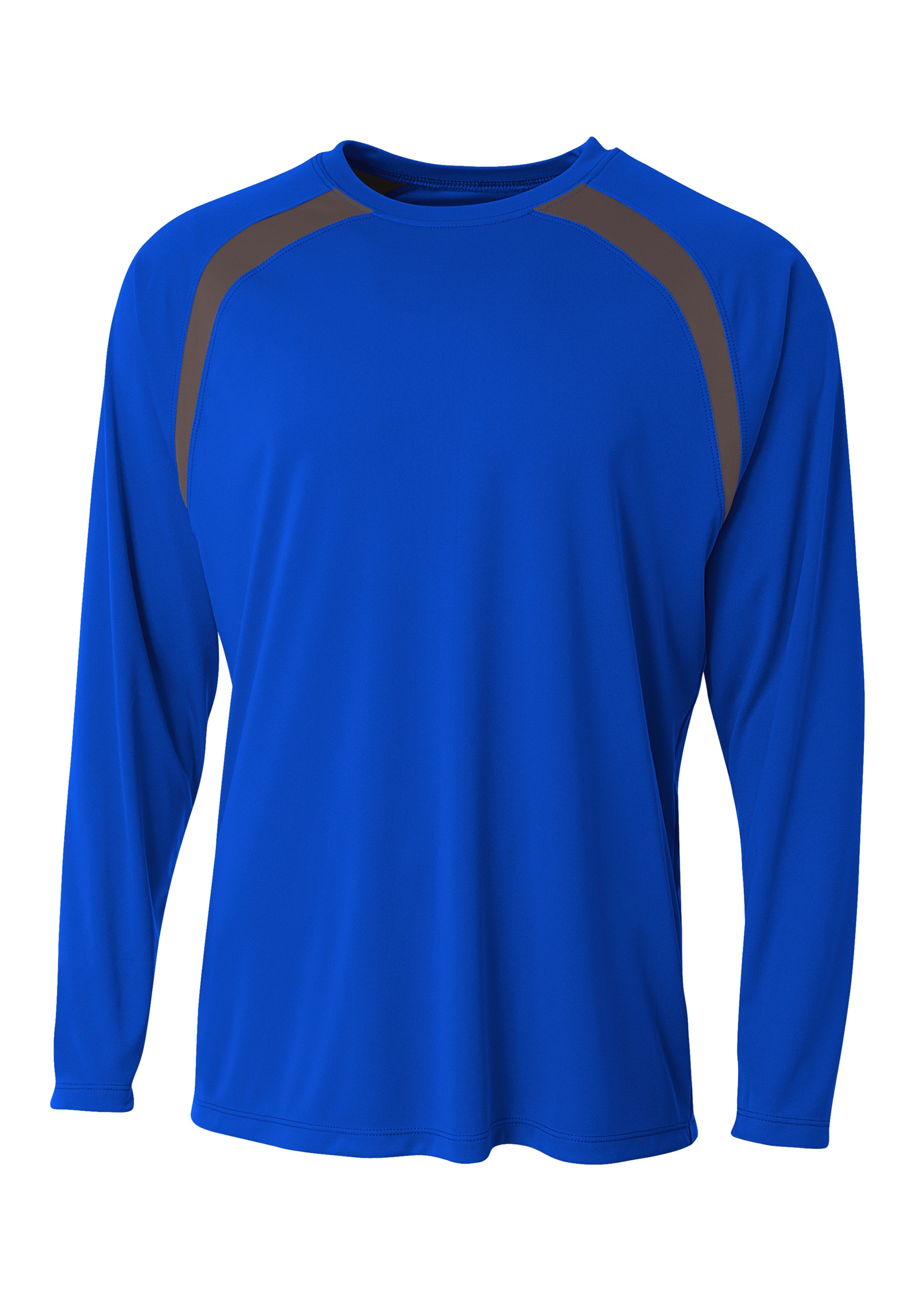 A4 Spartan Long Sleeve Color Block Crew 2