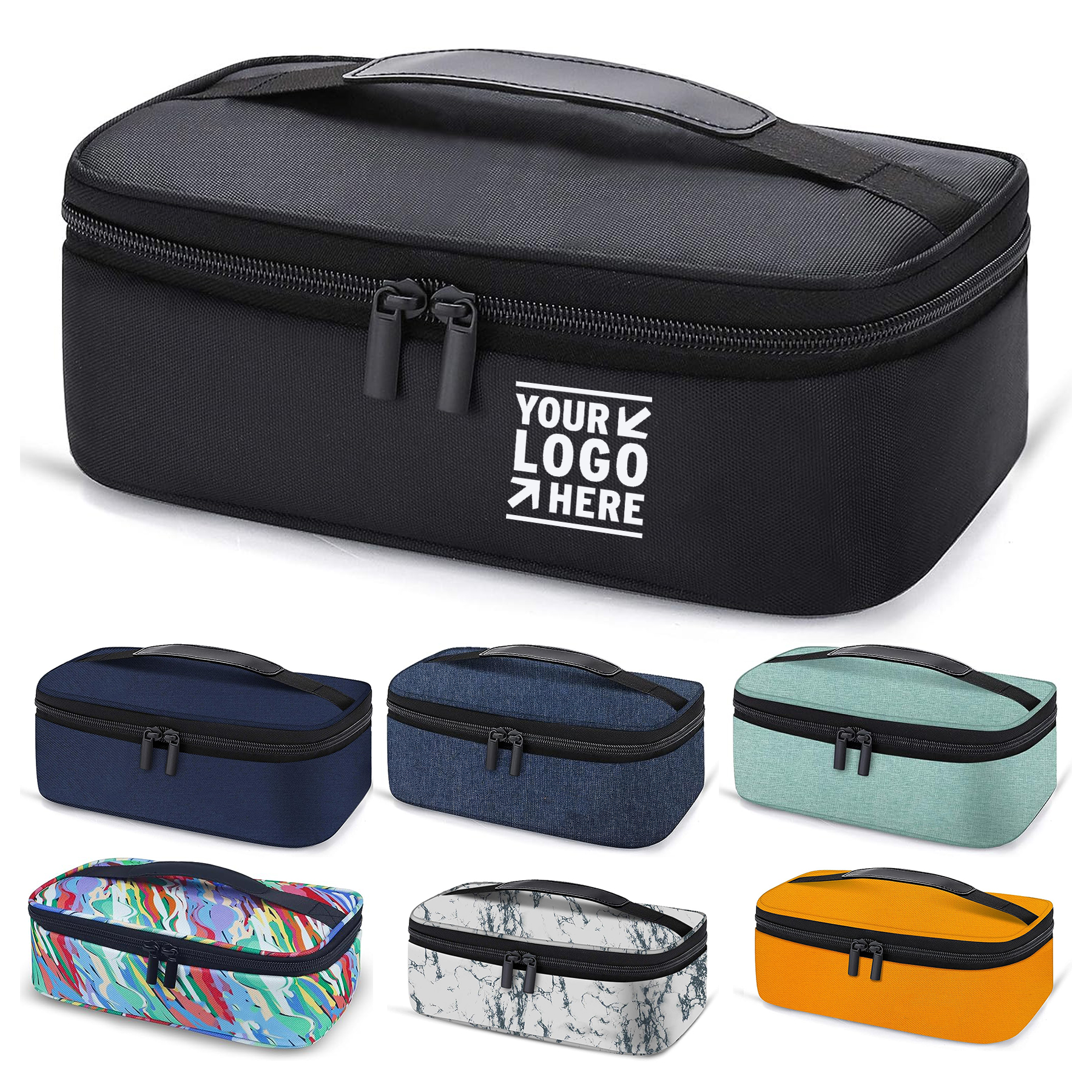  Men Women Portable Insulated Mini Small Lunchbox Reusable Snack Bag Thermal Lunch Box