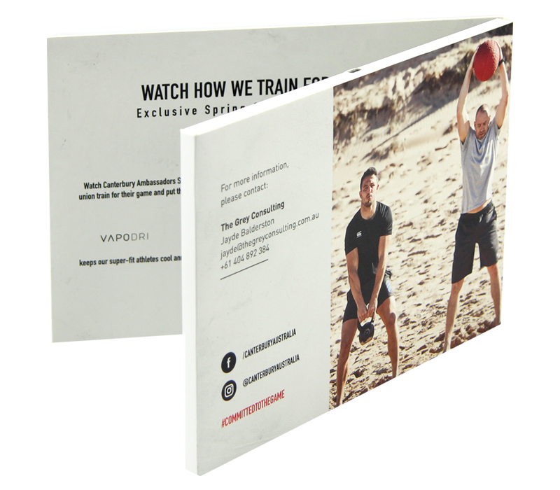 AP-PWK16 - 4.3 inch LCD A5 Size Bi-fold Video Brochure-4GB 3