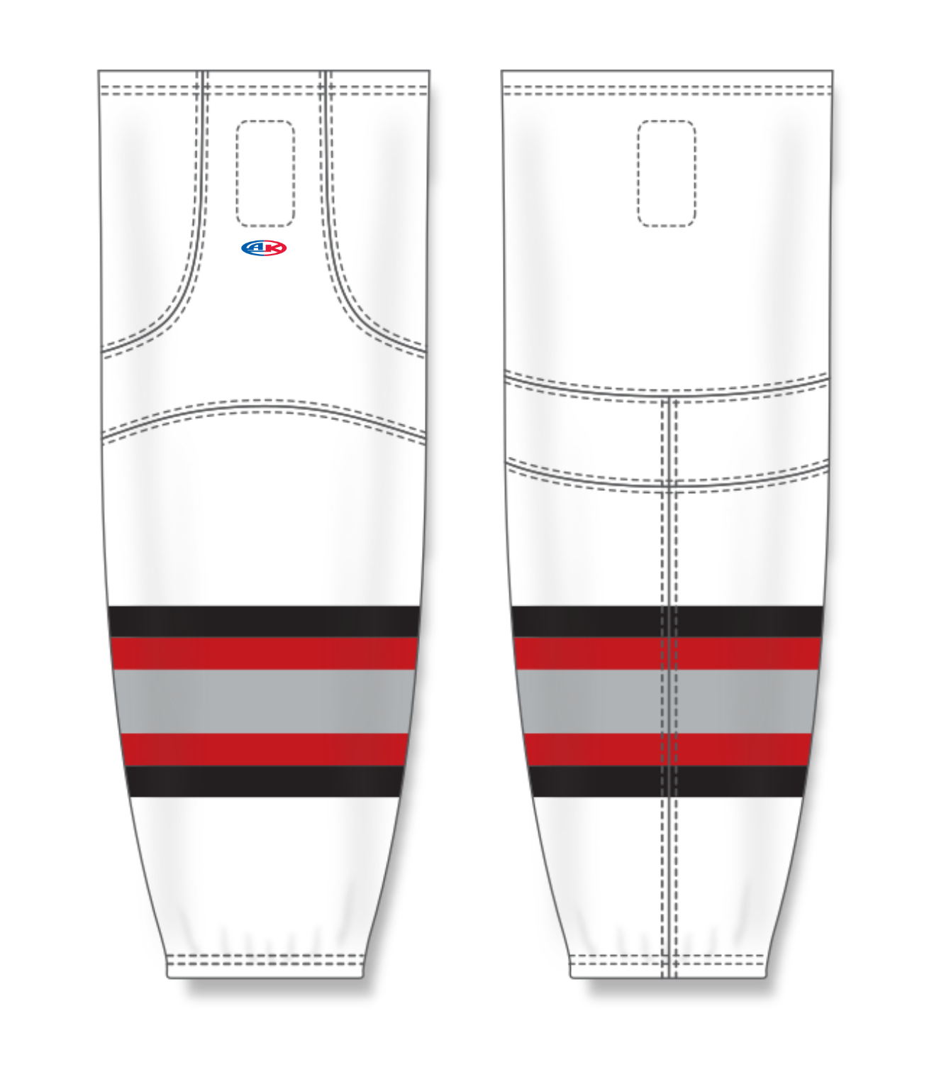 Cut & Sew Pro Hockey Socks HS2100-G103 10