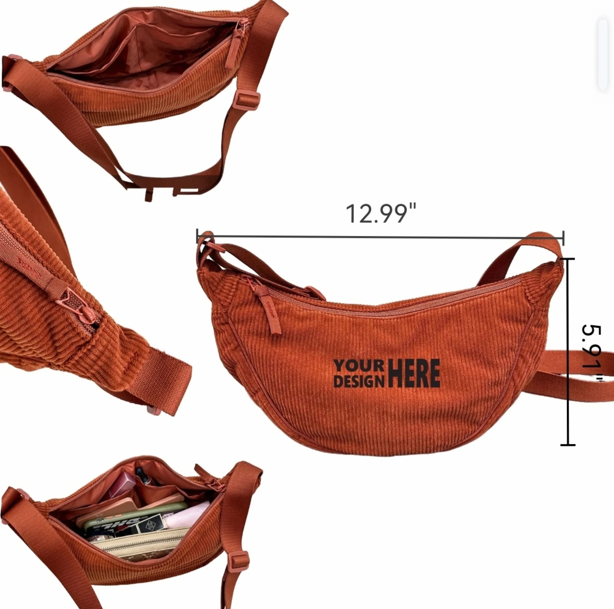 2025 Autumn And Winter New Corduroy Dumpling Bag 2