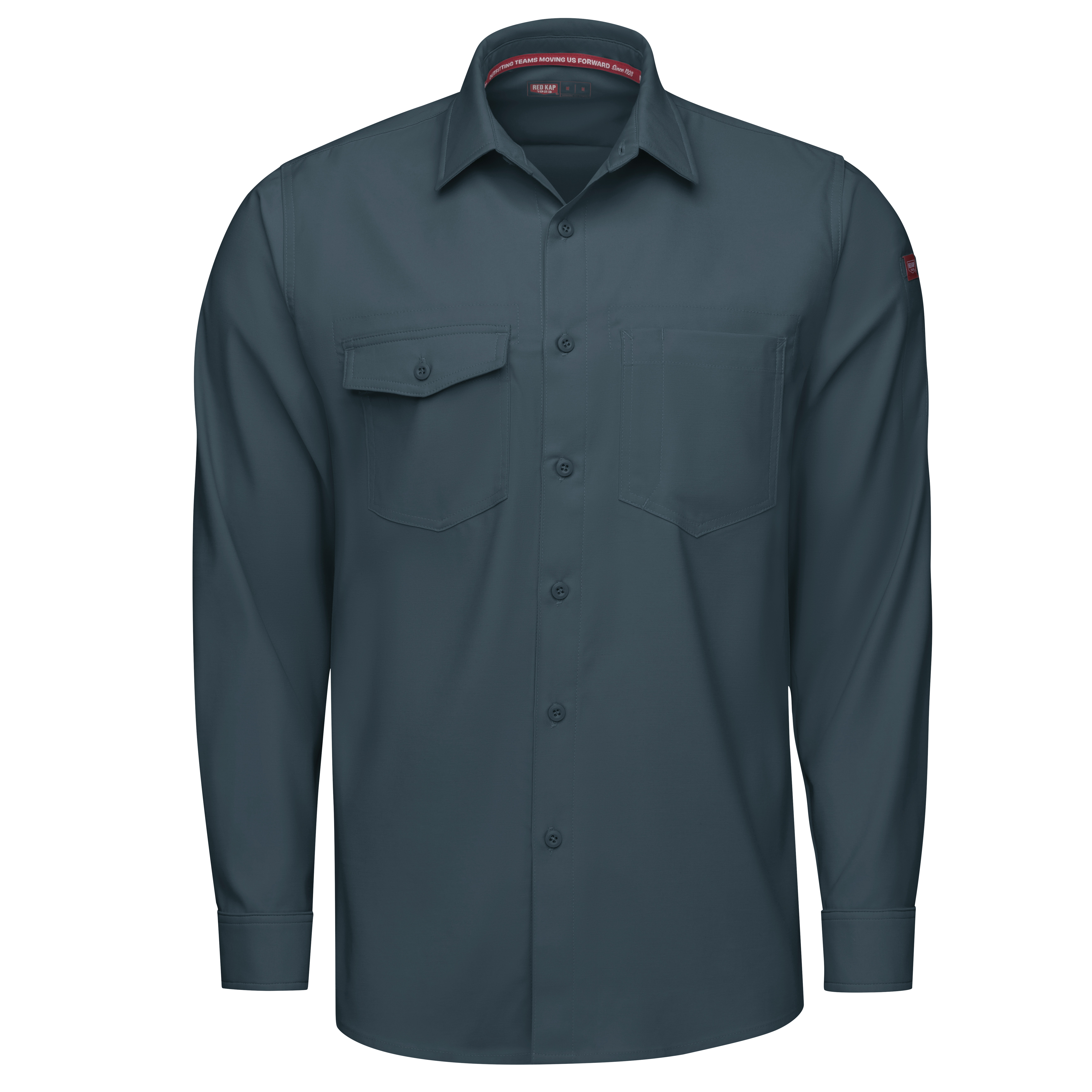 Red Kap® Men's Cooling Long Sleeve Work Shirt 4