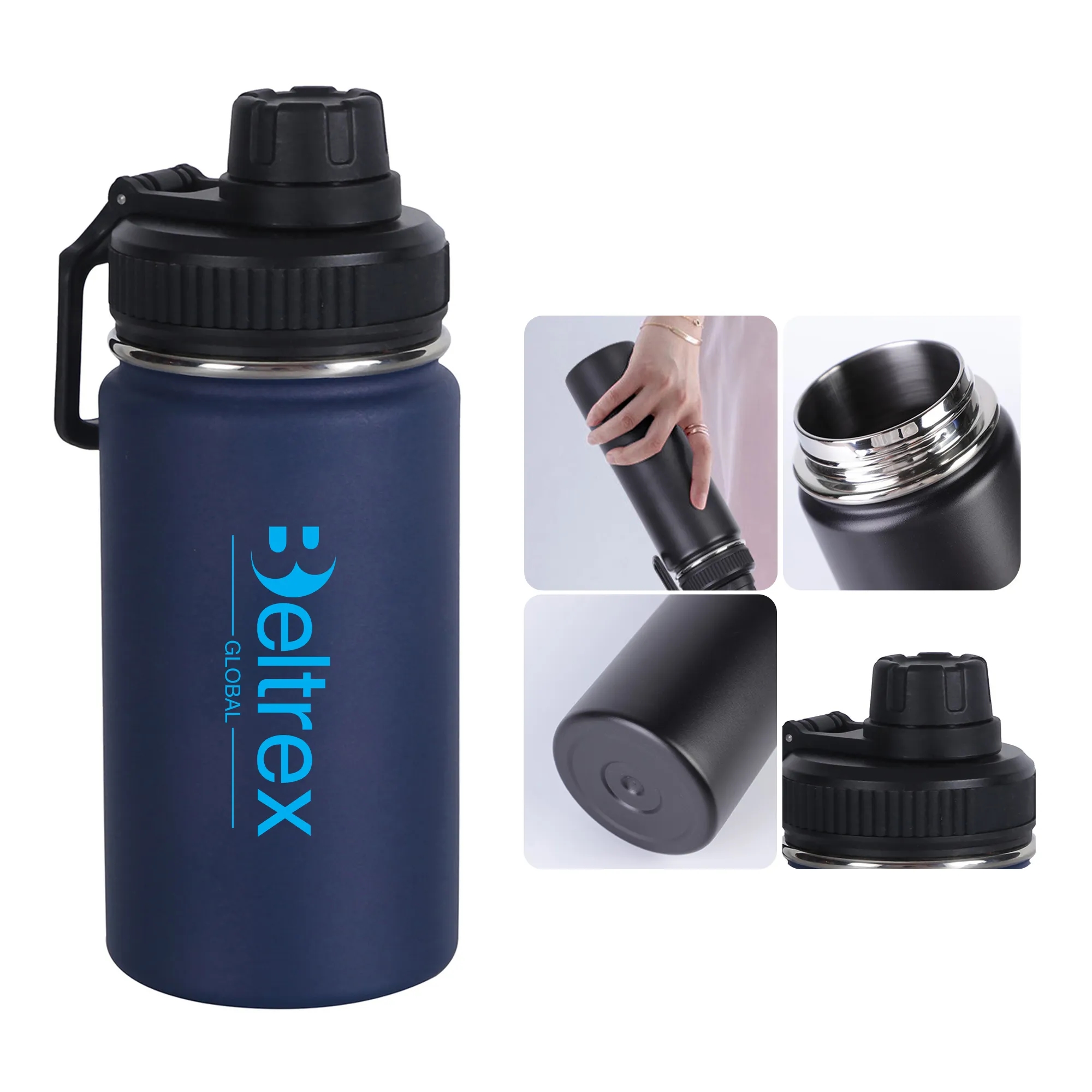 Portable 304 Stainless Steel Tumbler with Leak Proof Lid 4