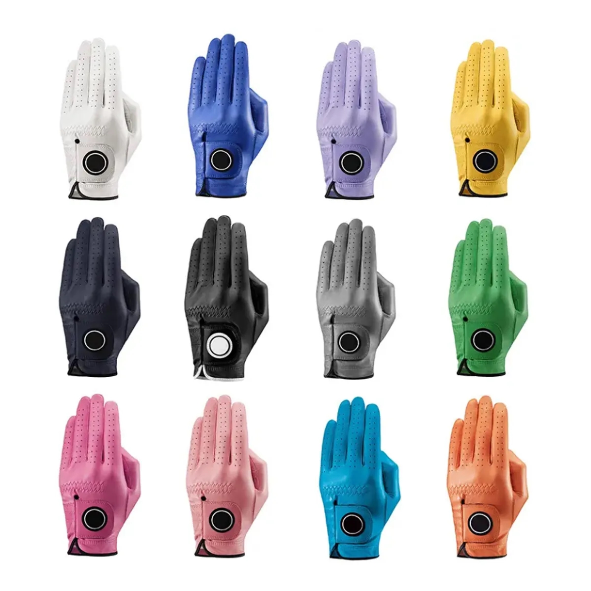 Premium Sheepskin Leather Golf Glove with Custom Logo 6